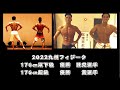 2022九州フィジーク　優勝者インタビュー　諫見選手＆黄選手