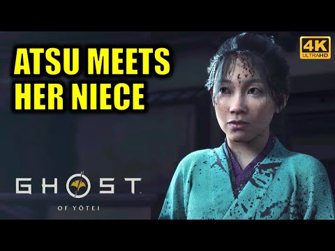Atsu meets her Niece Kiku | Ghost of Yotei