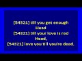 Prince – Head (karaoke)