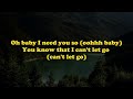 Oh Baby I by ETERNAL (Lyrics Video)