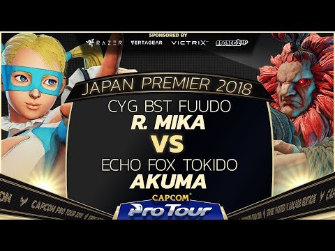 CYG BST Fuudo (R. Mika) vs Echo Fox Tokido (Akuma) - Japan Premier Grand Finals - CPT 2018