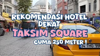 Hotel Murah dan Bagus Dekat Taksim Square, Turki #september2024 #turkey #turki #