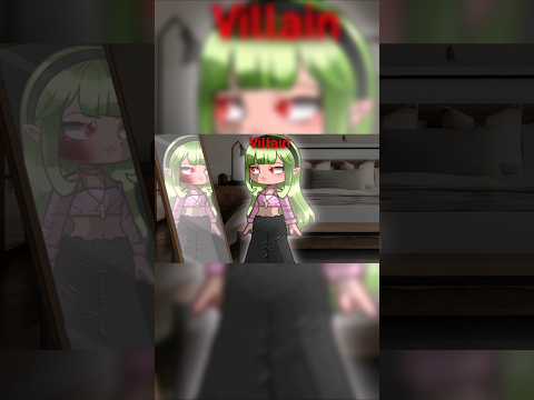 \Villains are not born, they are made\ 👿🖤 #gacha #gachaedit