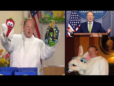 Saturday Night Live SNL : Melissa McCarthy Returns as Press Secretary Sean Spicer for Easter