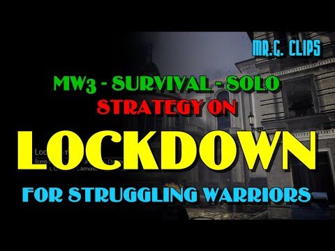 COD:MW3 Survival SOLO - LOCKDOWN Strategy Guide