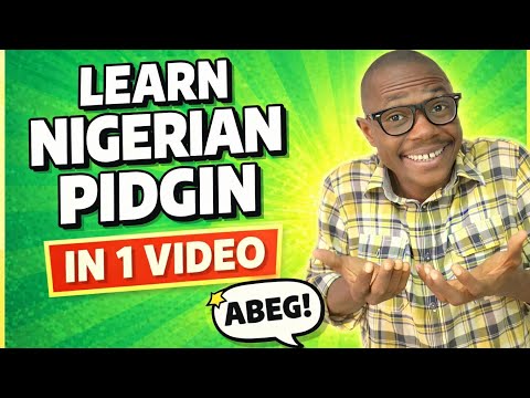 Learn The Nigerian Pidgin English In This Video. #pidginenglish #pidgin #nigerianpidgin #pidginnews
