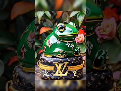 Pepefrog vs Louis Vuitton #pepe #pepefrog#louisvuitton #louisvuittonbag