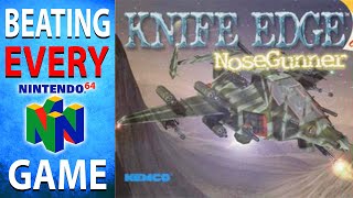 Beating EVERY N64 Game - Knife Edge: NoseGunner (113/394)