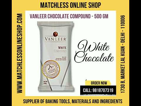 Vanleer Chocolate Compounds | White | Milk | Dark  Matchless Online Shop www.matchlessonlineshop.com