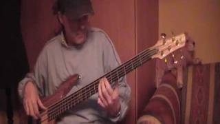 Alan Jackson: Laid back in low key. Bass-cover.