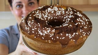 CIAMBELLONE SOFFICE PANNA E CIOCCOLATO Ricetta Facile - FATTO IN CASA DA BENEDETTA