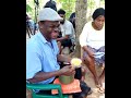 Nollywood actor:Charles Ozuruigbo  Eating