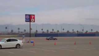 Porsche Carrera 4S at Speed Ventures Autocross 1/10/2015