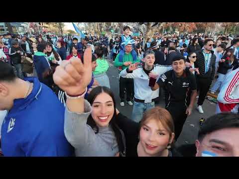 Así se vivió el festejo de Argentina en Hurlingham tras el 3 -2 a Egipto 