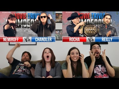 Rocha Vs Reilly / Perri Vs Brianne REACTION - Movie Trivia Schmoedown Championship Match