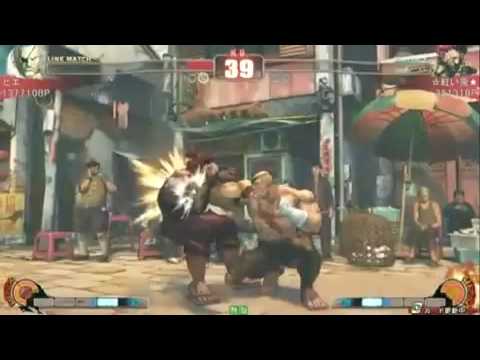 Street Fighter 4 Eco,Pie ,Menin vs Akai Usagi,Jojo,Guy Nagoya Battle Street 2