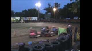 preview picture of video 'Outlaw mower race Pukwana SD 6-30-2012'