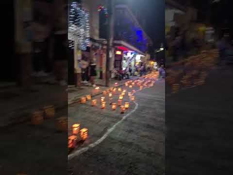 Noche de velitas en Tarso Antioquia Colombia 2.