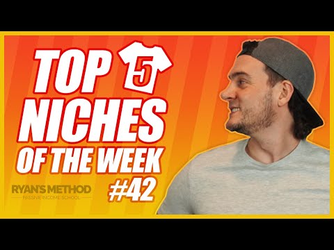 TOP 5 NICHES 🔥 Print on Demand Niche Research #42 — (2/28/2021)