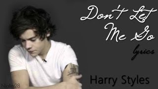 Don&#39;t Let Me Go