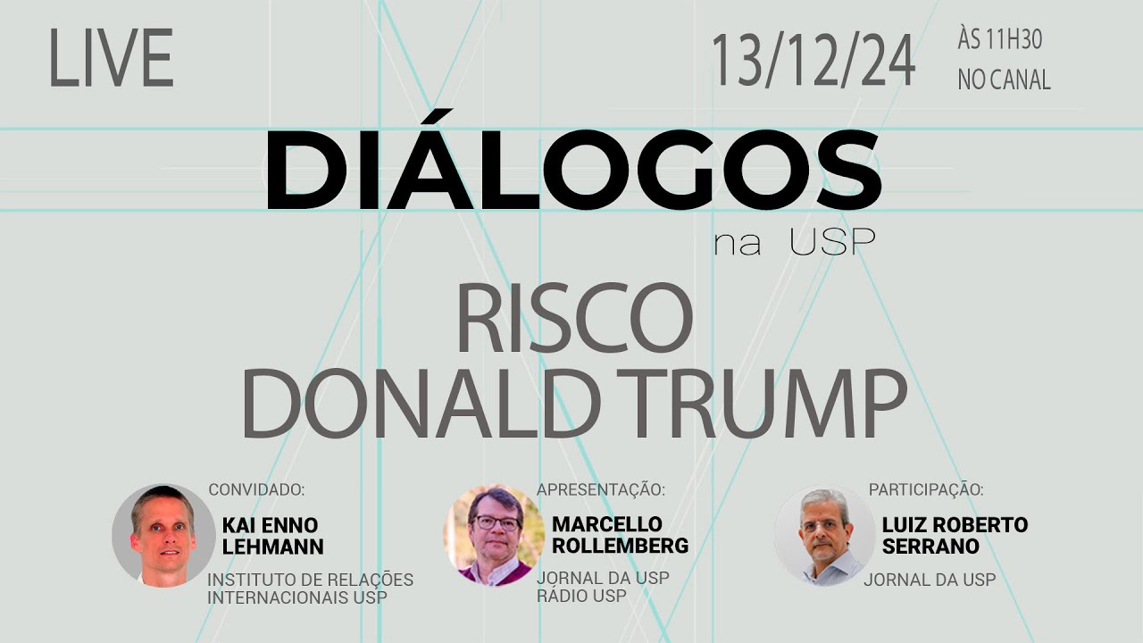 🔴 RISCO DONALD TRUMP | Diálogos na USP