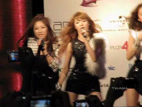 100214 4minute - 안줄래 (The 1st Showcase in Thailand)