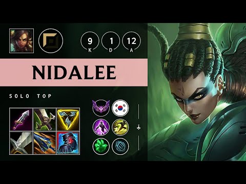 Nidalee Top vs Dr. Mundo - KR Master Patch 25.13