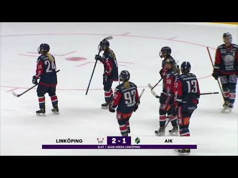 Höjdpunkter SDHL Linköping - AIK 17/9