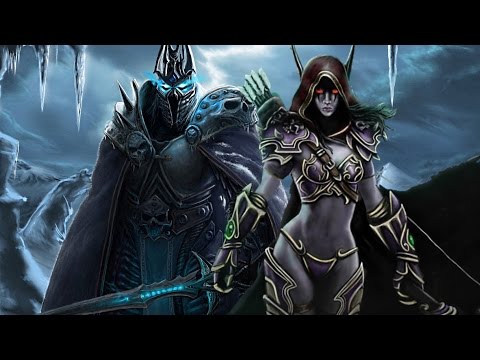 WoW Arthas and Sylvanas' Last Encounter - Halls of Reflection