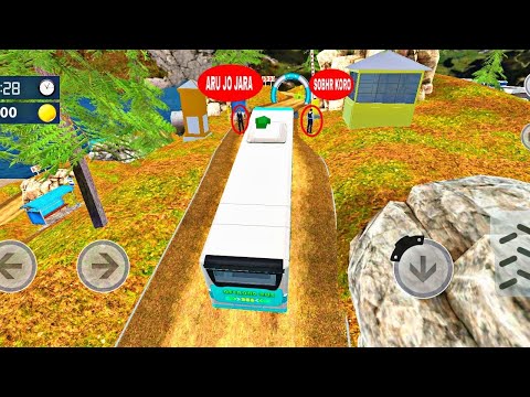 Offroad Bus Hill Climbing Driving | Best Android Bus Gameplay |