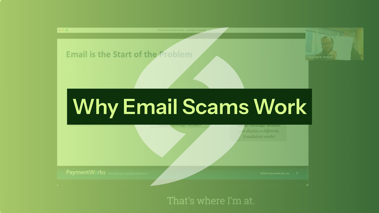 Why Email Scams Work