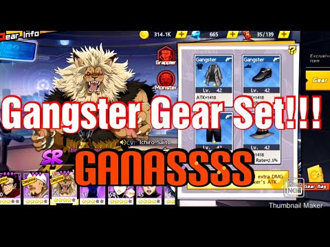 Hero X Monster Stage 15 Cycle 2 - Beast King Ganas, Follow up attack + Gangster Set || One Punch Man