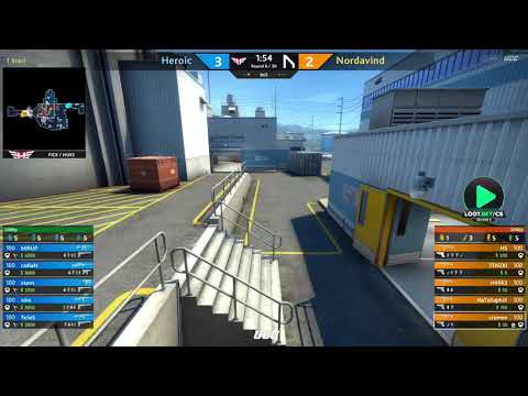 (RU) Heroic vs Nordavind | LOOT.BET/CS Season 6 | map 2 | by @Sheyl311 & @Mr_Zais