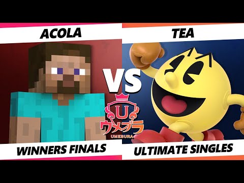Umebura 9 Winners Finals - Acola (Steve) Vs. Tea (Pac-Man) SSBU Ultimate Tournament