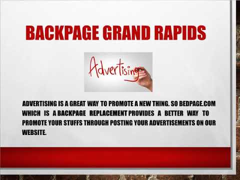 Backpage Grand Rapids