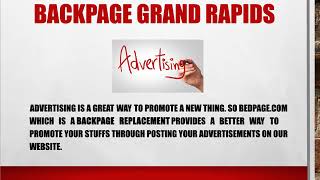 Backpage Grand Rapids