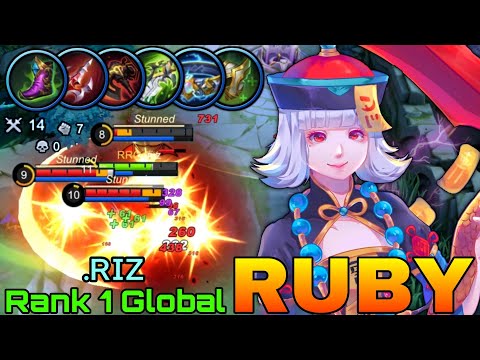 Kill Me? 0 Death Ruby Real Lady Zombie! - Top 1 Global Ruby by .ʀɪᴢ - Mobile Legends