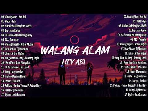 Walang Alam - Hev Abi | Top Trend 2024 | New Playlist 2024 | Greatest Hits