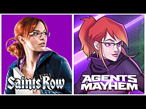 Saints Row Characters in Agents Of Mayhem