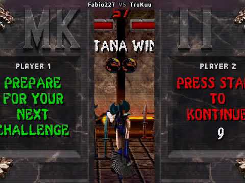 PELEA ONLINE MORTAL KOMBAT 2 FABIO227 (VEN) P1 vs P2 TruKuu (USA)