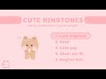 CUTE RINGTONES ALARM NOTIFICATION SOUNDS Free With Download Link Part 2