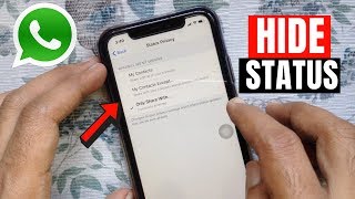 How to Hide WhatsApp Status from Specific Contacts