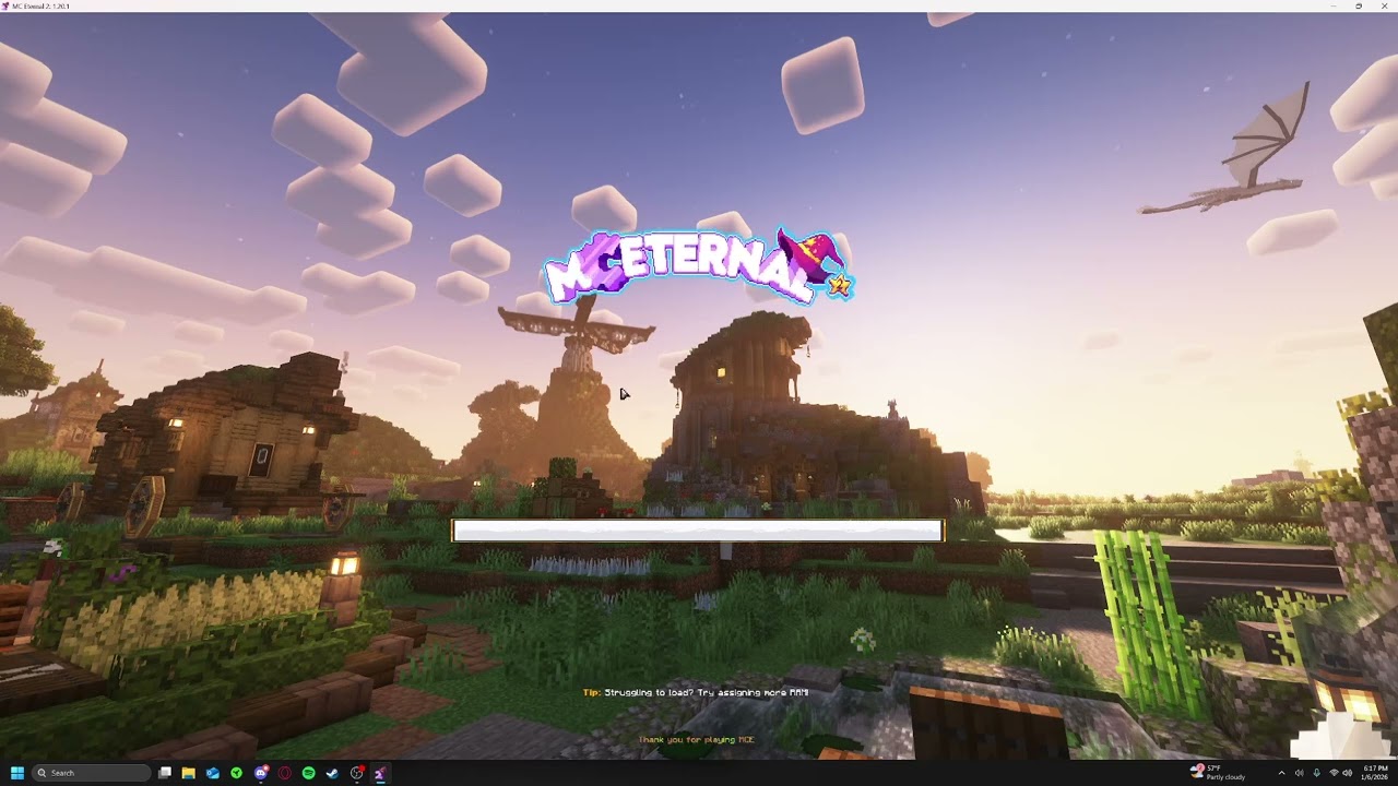 how to play MC eternal 2 server tutorial