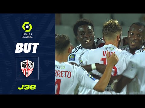 But Clément VIDAL (88' - ACA) AC AJACCIO - OLYMPIQUE DE MARSEILLE (1-0) 22/23