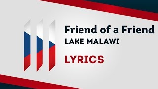 Czech Republic Eurovision 2019: Friend of a Friend - Lake Malawi [Lyrics] 🇨🇿