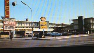 Old motels then and now: Las Vegas, NV