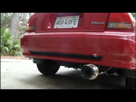 1996 Honda Prelude Megan Racing Exhaust