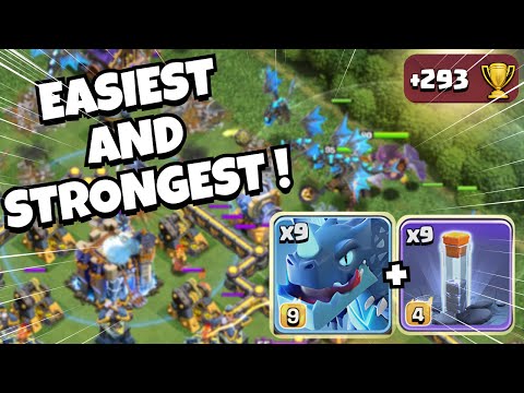 THIS Electro Dragon Strategy is Dominating! (TH18 Legends)
