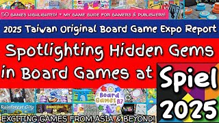 Hidden Gem Board Games, TOBE Report & Spiel Essen Game Guide