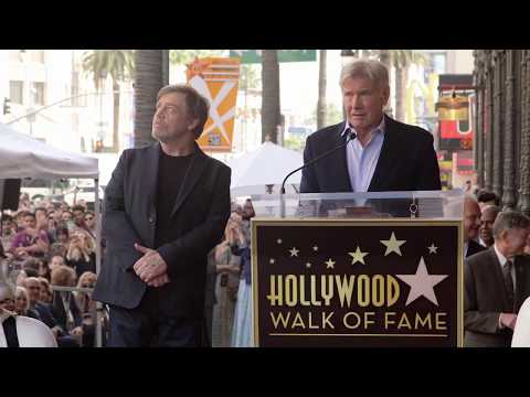 MARK HAMILL Walk of Fame Award